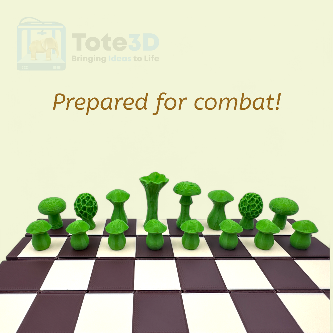 🌲 Mushroom Kingdom Chess & Checkers – The Magical Log Set! 🍄♟️