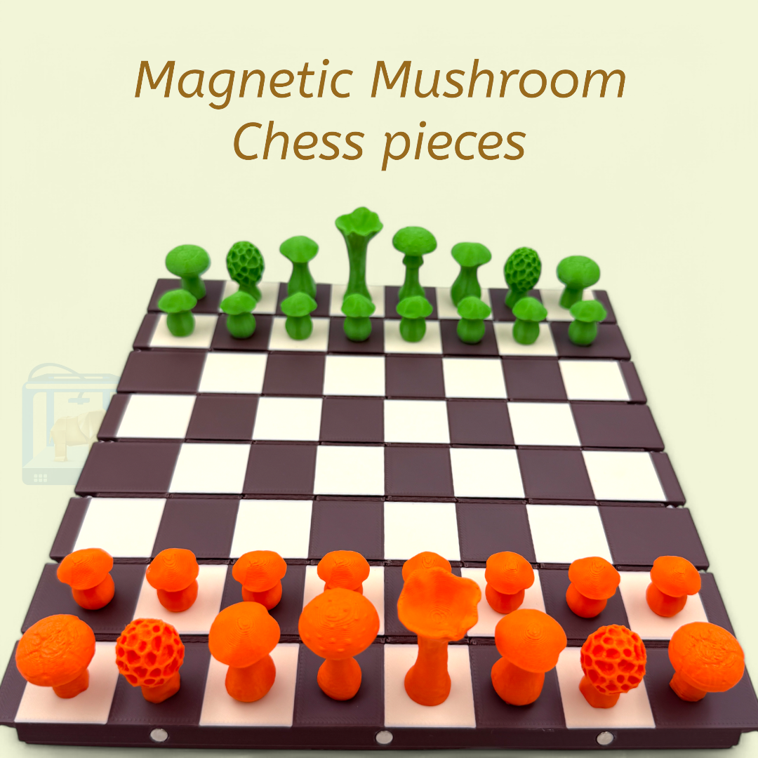 🌲 Mushroom Kingdom Chess & Checkers – The Magical Log Set! 🍄♟️