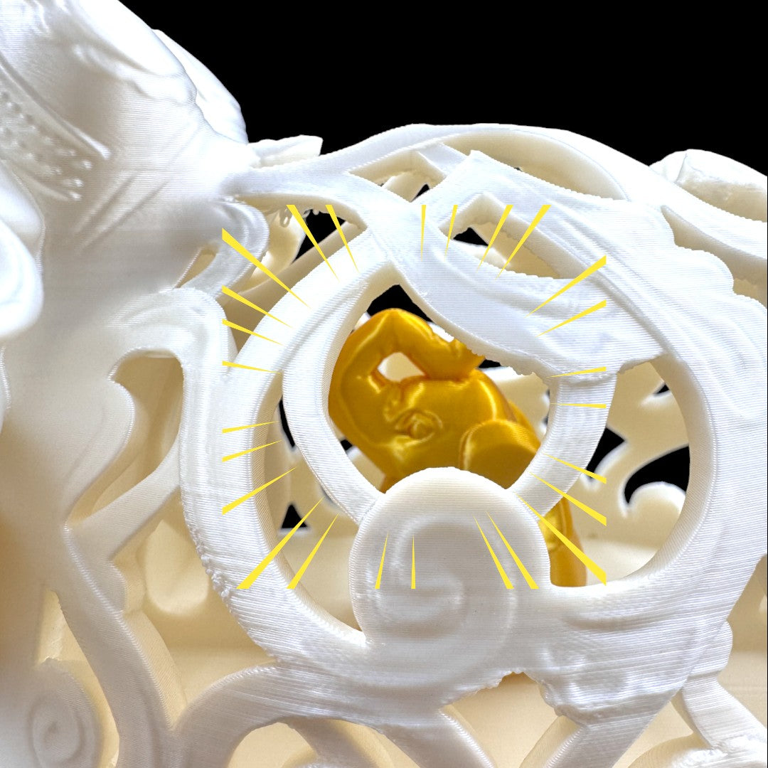 The Brilliance Within – Nested Elephant Decor