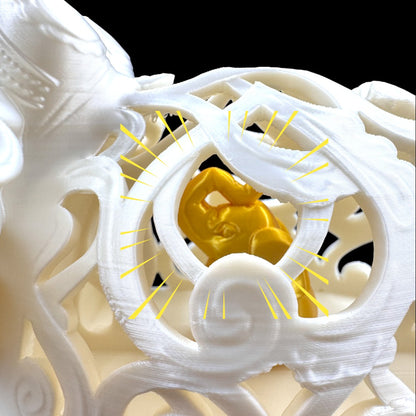The Brilliance Within – Nested Elephant Decor