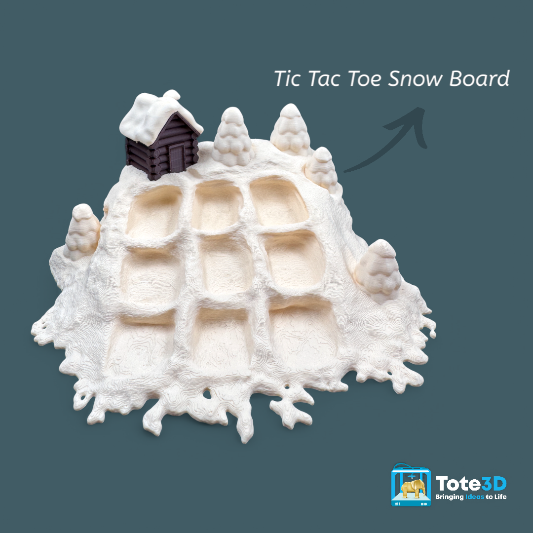 Snow Mountain Tic Tac Toe – Penguins vs Polar Bears! ❄️🐧🐻‍❄️