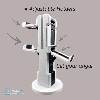 Adjustable Organizer Stand for Gaming Controllers and Headset