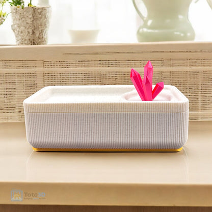 Elegant Jewelry Organizer with Crystal Ring Holder