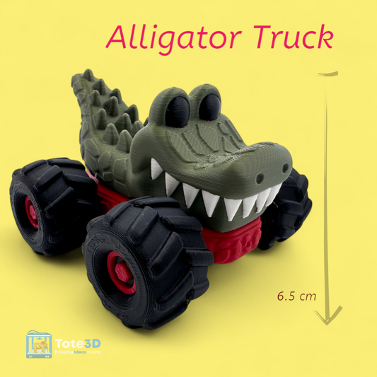 Alligator Truck | Sturdy Push Toy for Toddlers 🐊