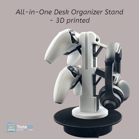 Adjustable Organizer Stand for Gaming Controllers and Headset