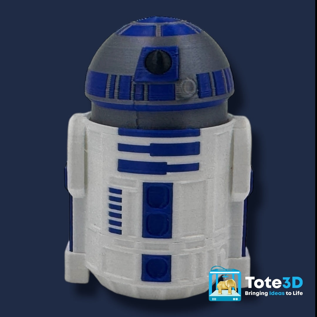 🚀 Star Wars-Inspired Clickers: BB8 & R2D2 🛸