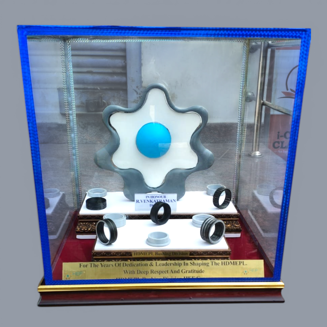 Engineering Recognition Memento (Custom Industrial Display)