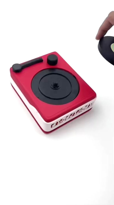 Vinyl Record Coaster Set – Spin & Sip in Retro Style! 🎵☕