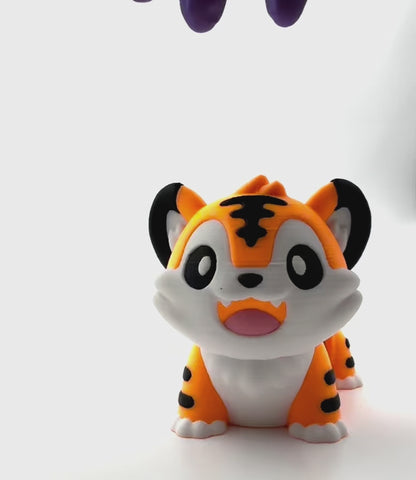 Playful Flexi Tiger Buddy – Articulated Companion