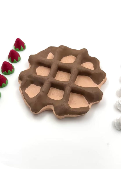 Breakfast Waffle Tic Tac Toe – Play & Enjoy