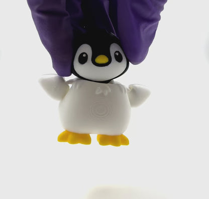 Flexi Penguin – Cute & Poseable (Keychain & Standard)