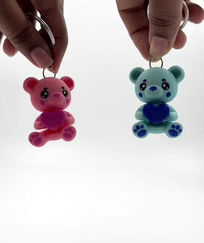 Flexi Magnetic Couple Teddy Keychains – Always Connected! 💕