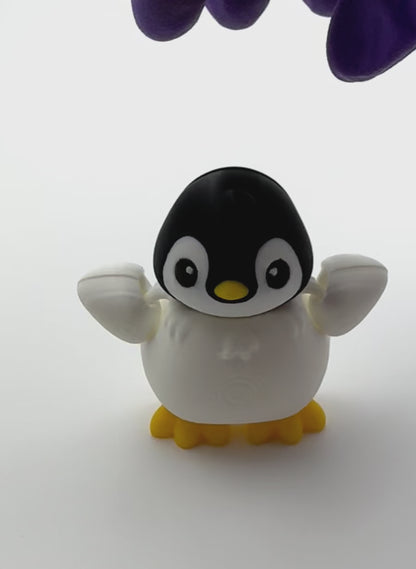 Flexi Penguin – Cute & Poseable (Keychain & Standard)