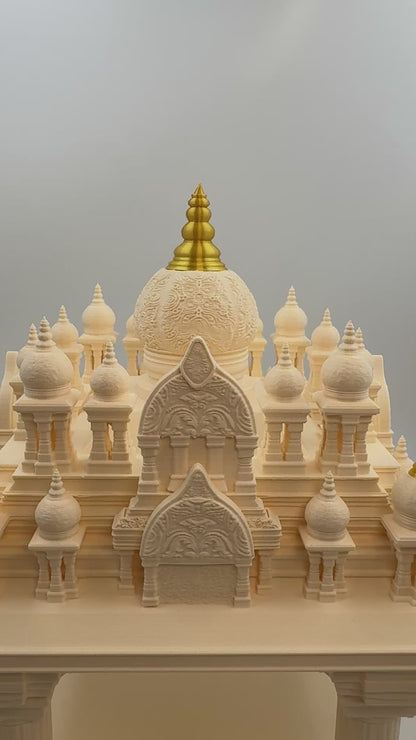 Ghar Ka Mandir with Built-in Lighting | 3D Printed Home Temple