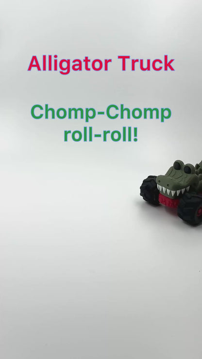 Alligator Truck | Sturdy Push Toy for Toddlers 🐊