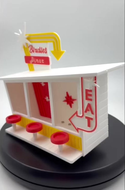 Birdie's Diner - A Fun Bird Feeder